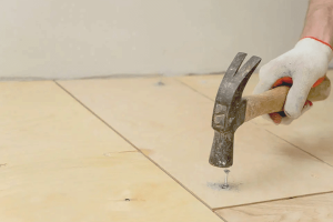 How to Fix Squeaky Floors under Linoleum