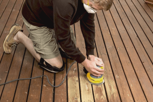 How to Sand Ipe Deck